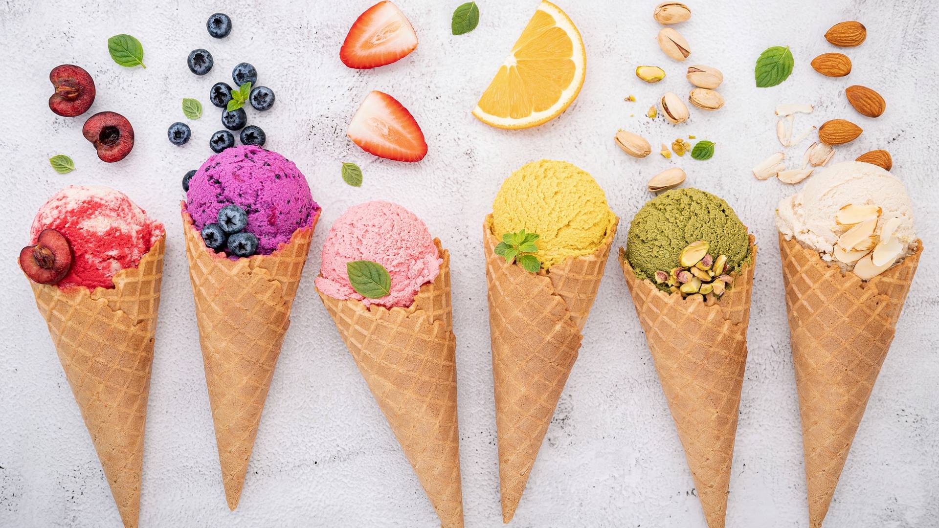 Artisan gelato Turismo Roma